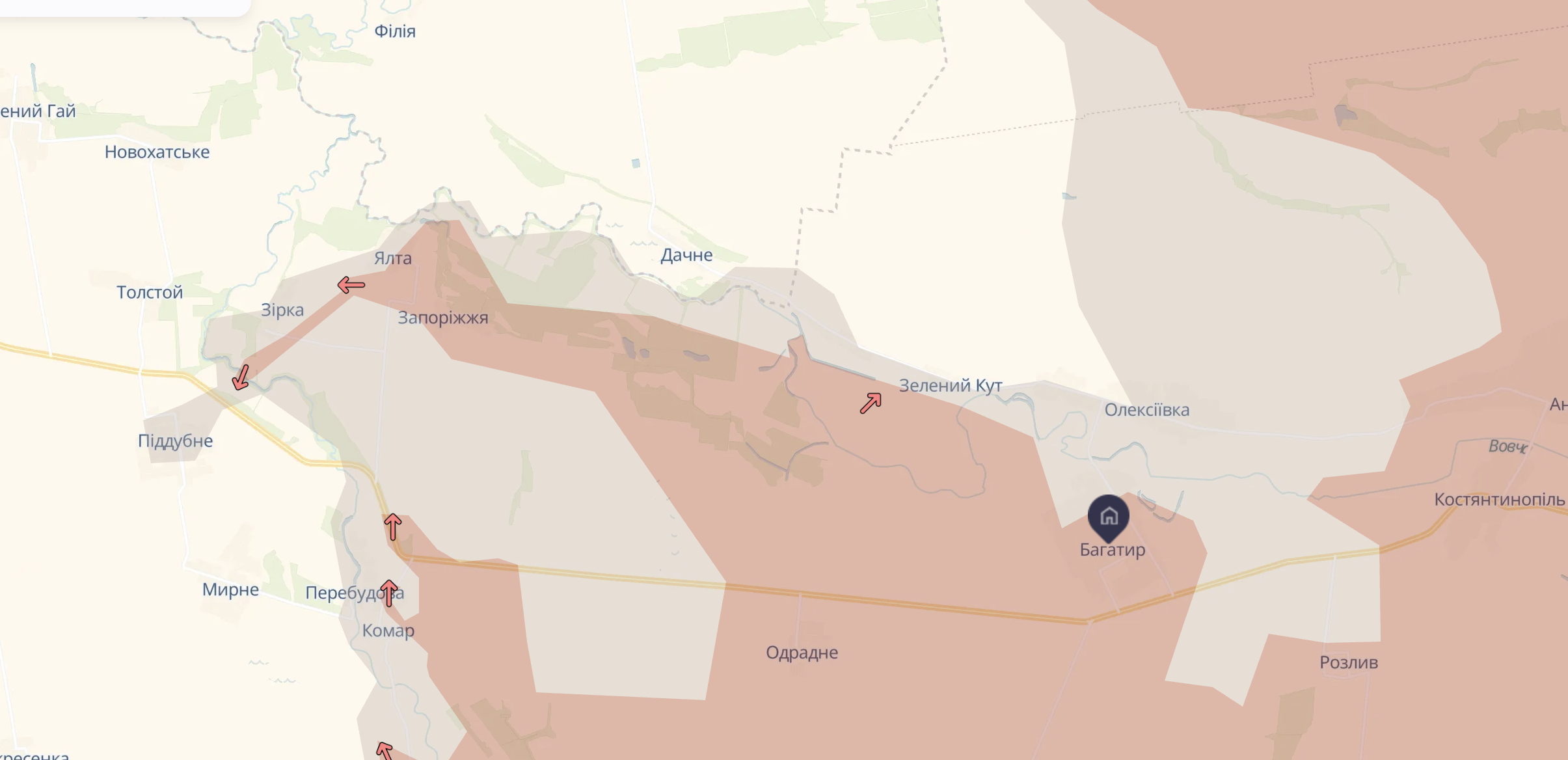 В сети пишут, что РФ &quot;зашла&quot; в первое село на Днепропетровщине: Генштаб опровергает